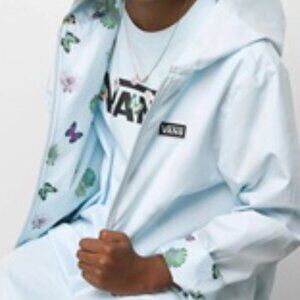 Vans Girls Reverse Out II Coaches Hood Jacket - Medium - NWT